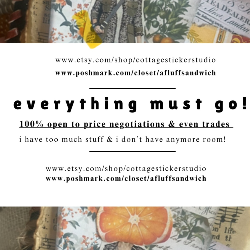 ✨everything must go!✨